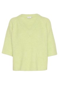 KAEMILIE V-NECK - Svetr - lettuce green