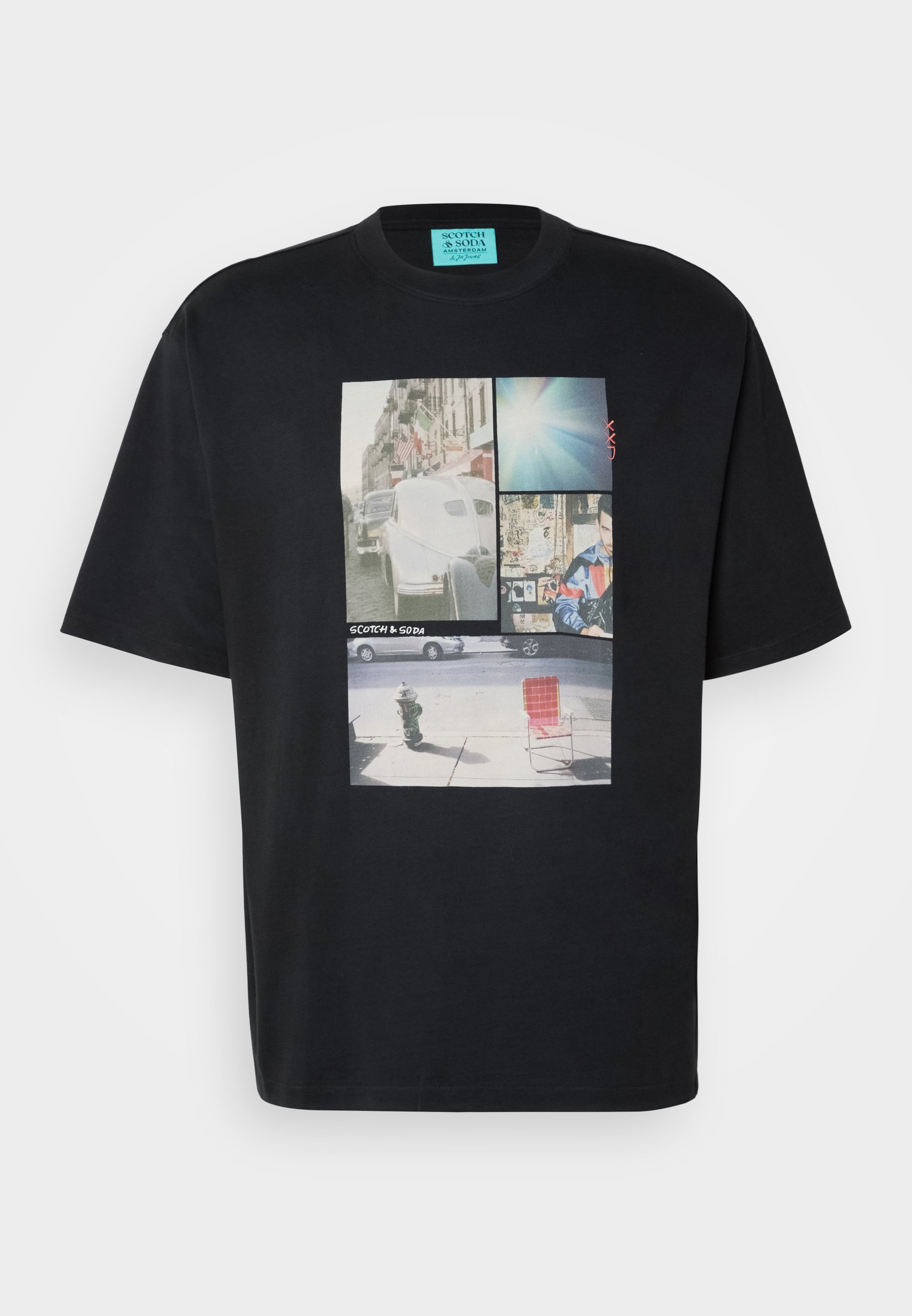 Scotch & Soda JOE JONAS WASHED PHOTO PRINT - Print T-shirt