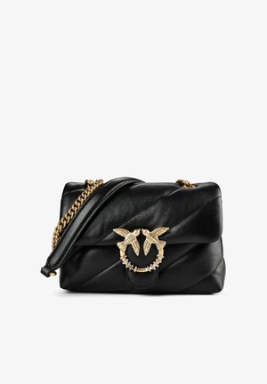 Pinko, LOVE MINI SCHULTERTASCHE 22 CM - Schoudertas - nero-antique gold