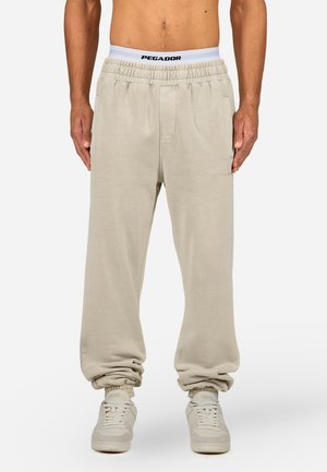 LOGO HEAVY JOGGER - Παντελόνι φόρμας - vintage beige
