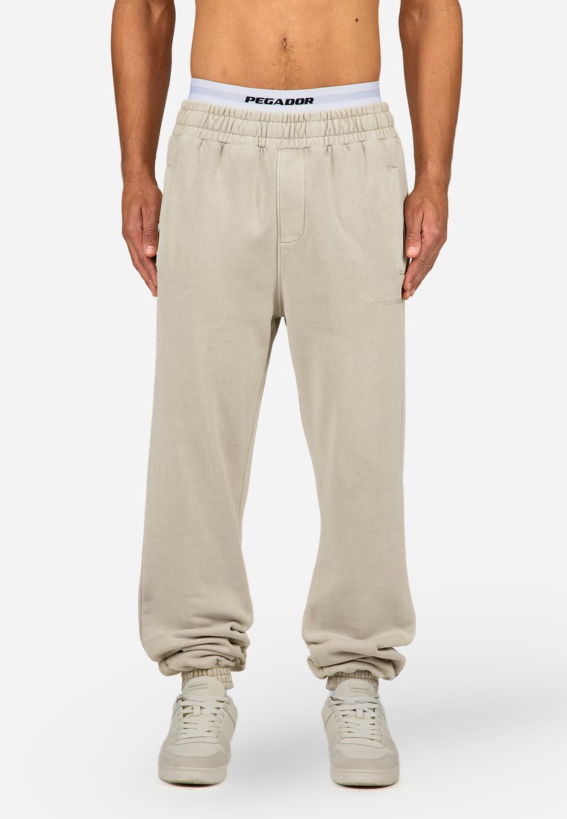 Pegador LOGO HEAVY JOGGER - Treningo apatinė dalis - vintage beige