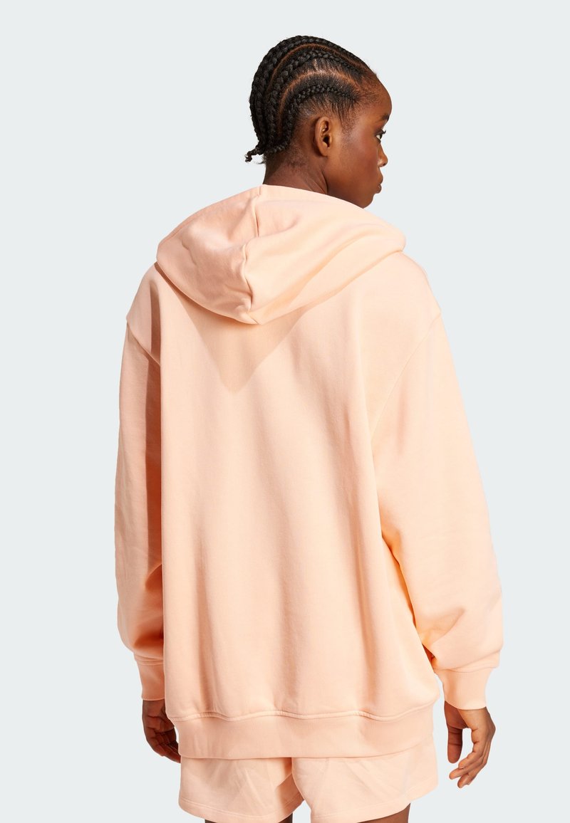 Peach Hoodie Blue Banana Adidas Originals ESSENTIALS LOOSE Hoodie