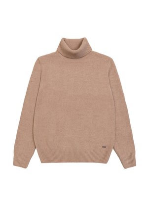 CHENILLE TURTLENECK  - Trui - beige