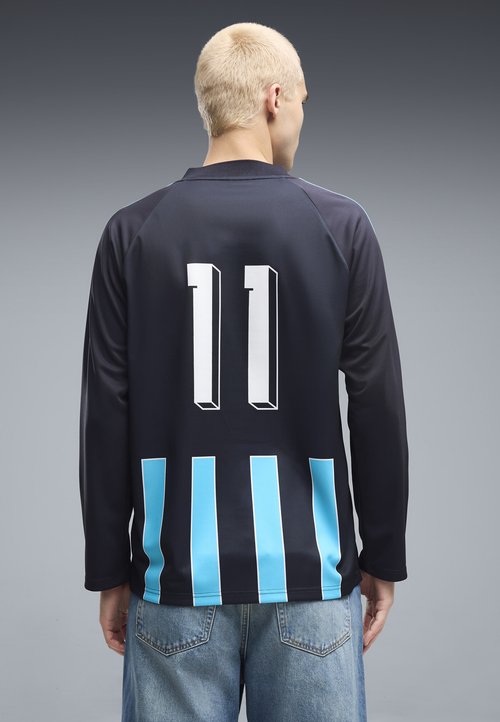 PUMA OLYMPIQUE MARSEILLE KING JERSEY LS - Club wear - new navy-bright aqua — photo 4