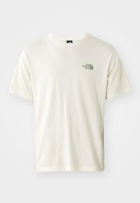 NSE SLOPES RELAXED TEE GRAPHIC UNISEX - T-Shirt print - white dune