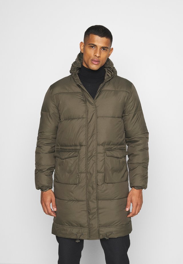 LONGLINE EXTREME JACKET UNISEX - Winter coat - khaki