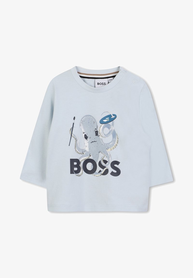 BOSS Kidswear TODDLER LONG SLEEVE - Hosszú ujjú felső - pale blue