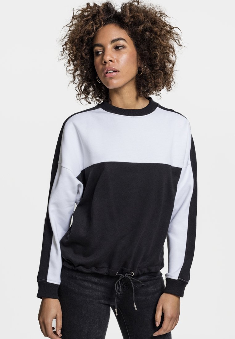 Urban Classics Maglione - black/white