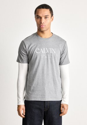 GRAPHIC TEE - Camiseta estampada - medium grey heather