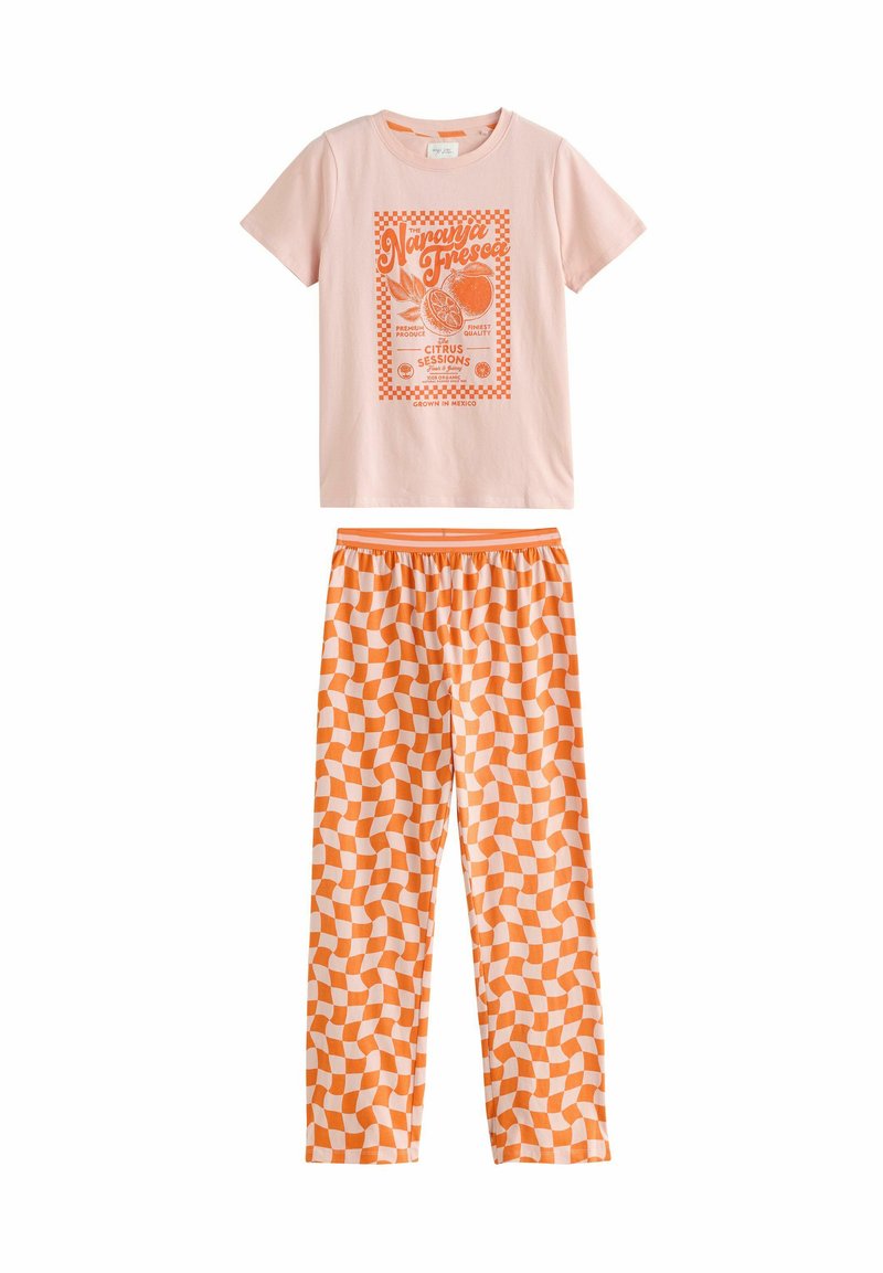 Next SET - Nachtwäsche Set - orange - Zalando.at