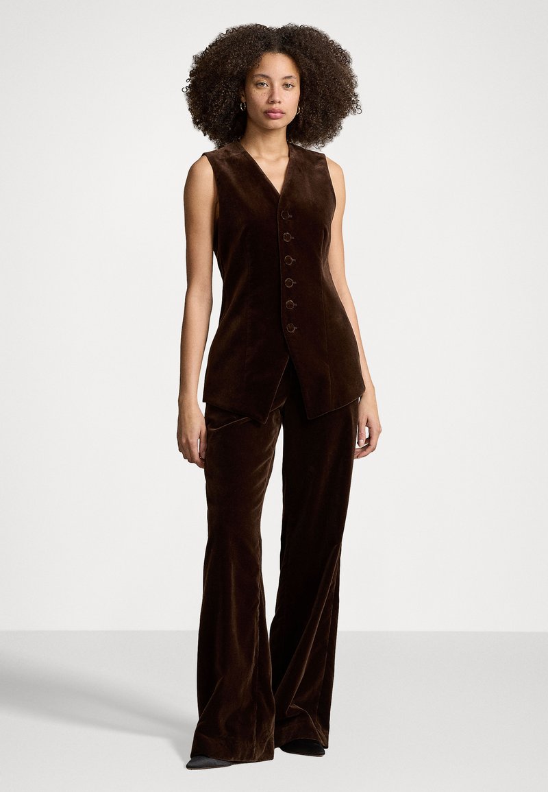 Polo Ralph Lauren STRETCH COTTON VELVET WIDE LEG PANT Trousers