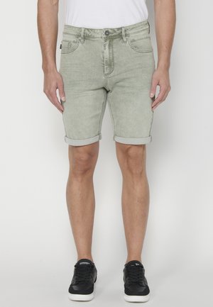 Koroshi Jeans Shorts - verde