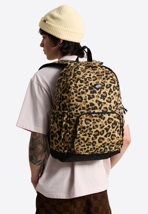 Vans, NEW SKOOL BACKPACK UNISEX - Mochila escolar - black animal print