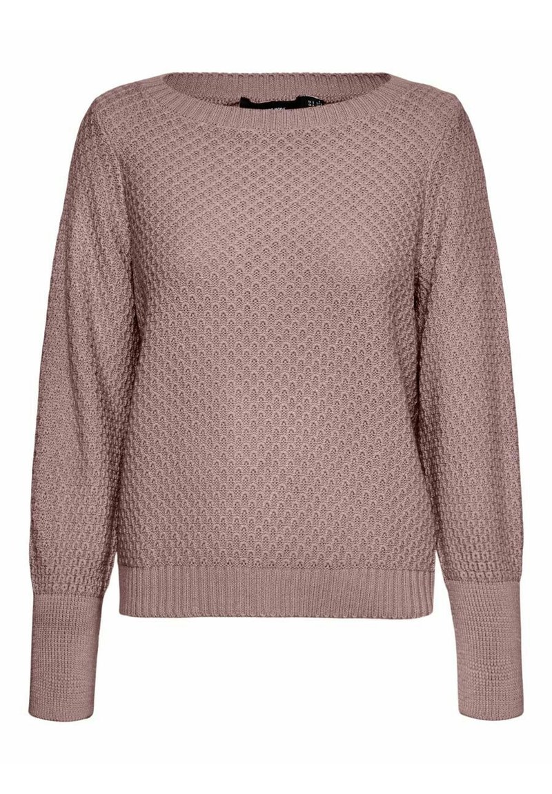 Vero Moda Stickad tröja - mottled pink