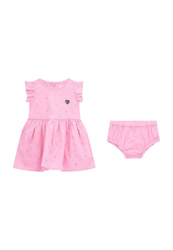 SET MIT BRODERIE ANGLAISE - Panties - rose