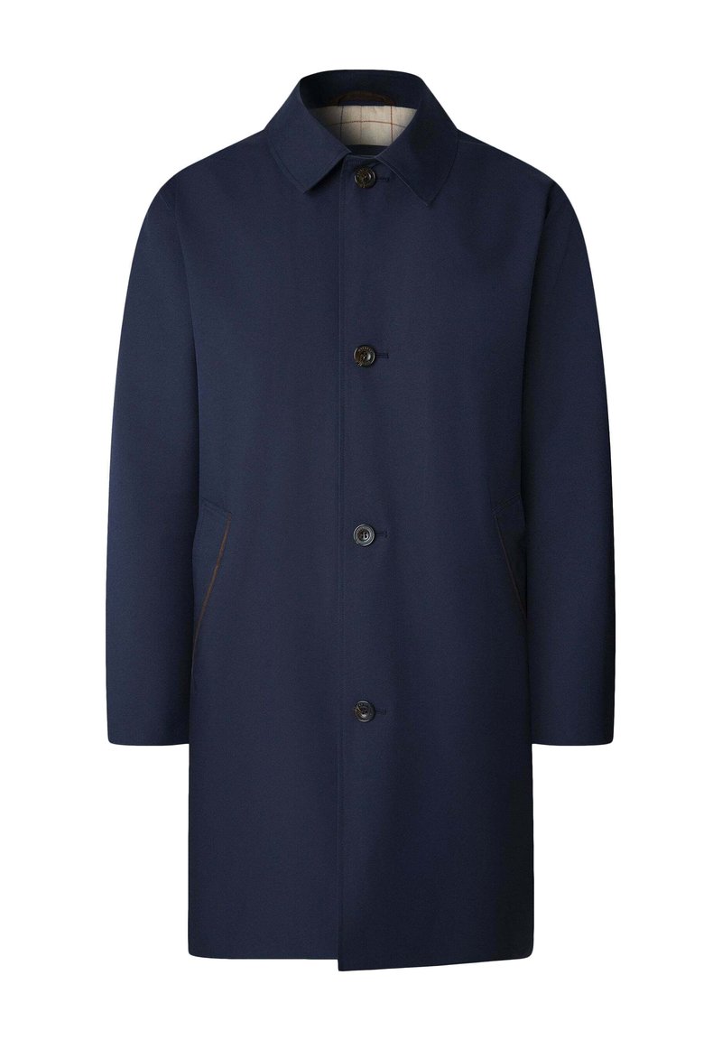 Hackett London Halflange jas donkerblauw