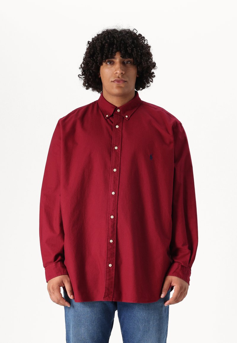 Polo Ralph Lauren Big & Tall GARMENT-DYED OXFORD SHIRT - Button down-skjorte - red carpet