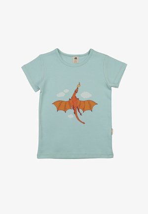Walkiddy, COLORFUL DRAGON-T-SHIRT - Print T-shirt - blue