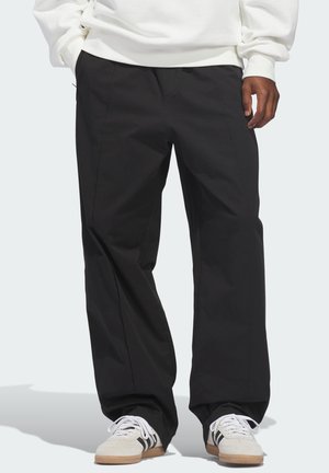 PINTUCK - Træningsbukser - black/black