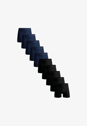 MUCHACHOMALO 10 PACK - Kitsad bokserid - black blue