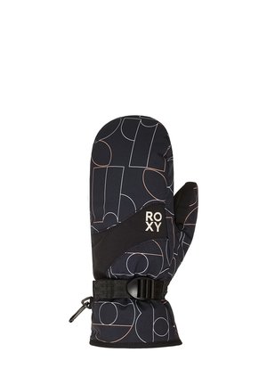 JETTY - Rukavice s jednim prstom - true black bobby line