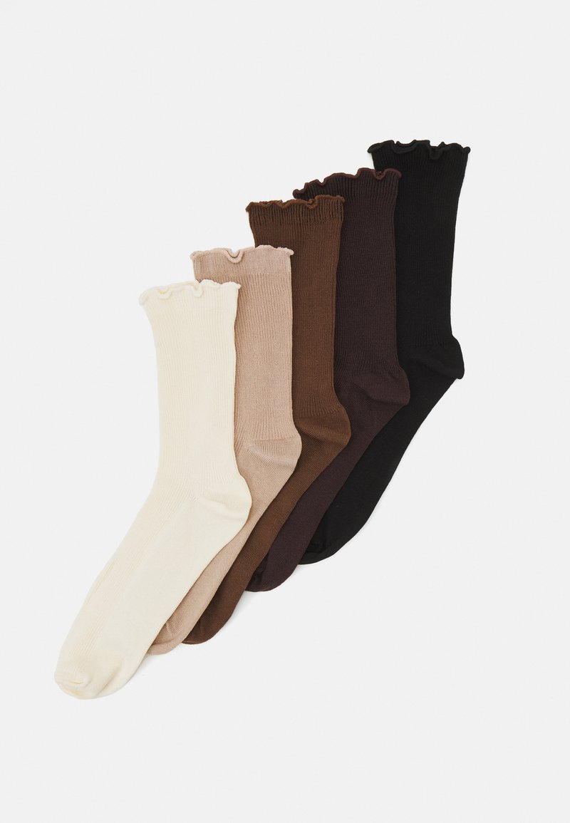 Even&Odd - 5 PACK - Socken - beige, Vergrößern