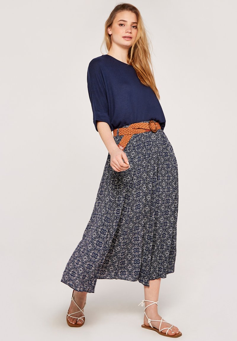 Apricot A-lijn rok donkerblauw