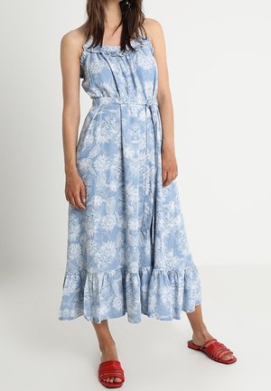 Maxi-jurk - dark-blue denim