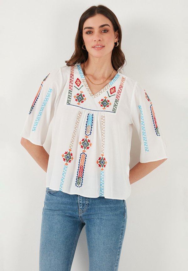 REGULAR FIT - Tunika - ecru