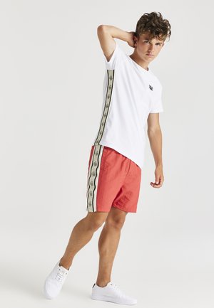 CALI SIDE TAPE - Print T-shirt - white