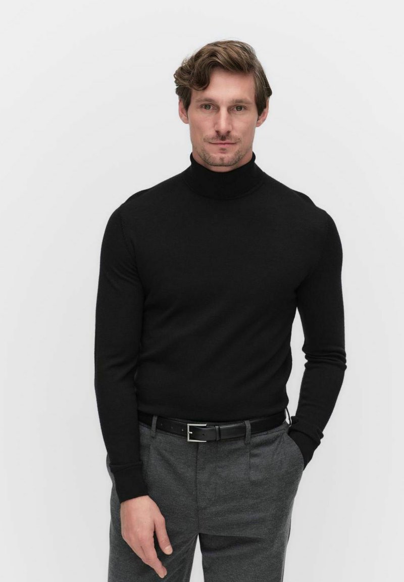 Bläck Ossian Rollneck - Neule - black