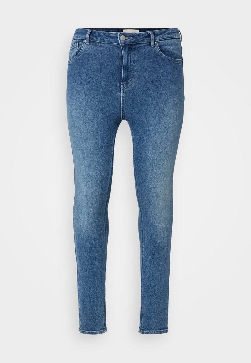 ONLY Carmakoma Jeans Skinny Fit blauw denim/bluedenim
