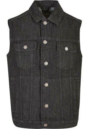 Vest - black washed