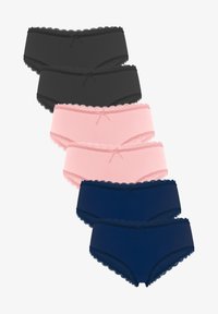 Selected, schwarz dunkelblau rosa