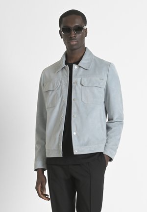 Antony Morato Chaqueta de cuero - sky