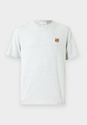 FOX HEAD REGULAR TEE - Basic póló - light grey melange