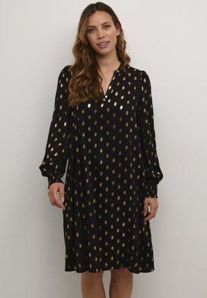 CUDITTEMARIE GOLD DOTS - Robe de soirée - black