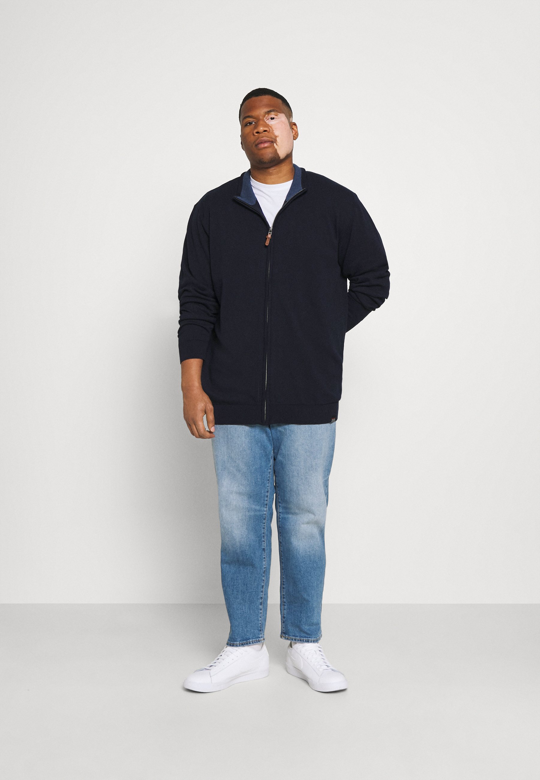 Homme PLAIN ZIP COMFORT FIT - Gilet Homme PLAIN ZIP COMFORT FIT - Gilet