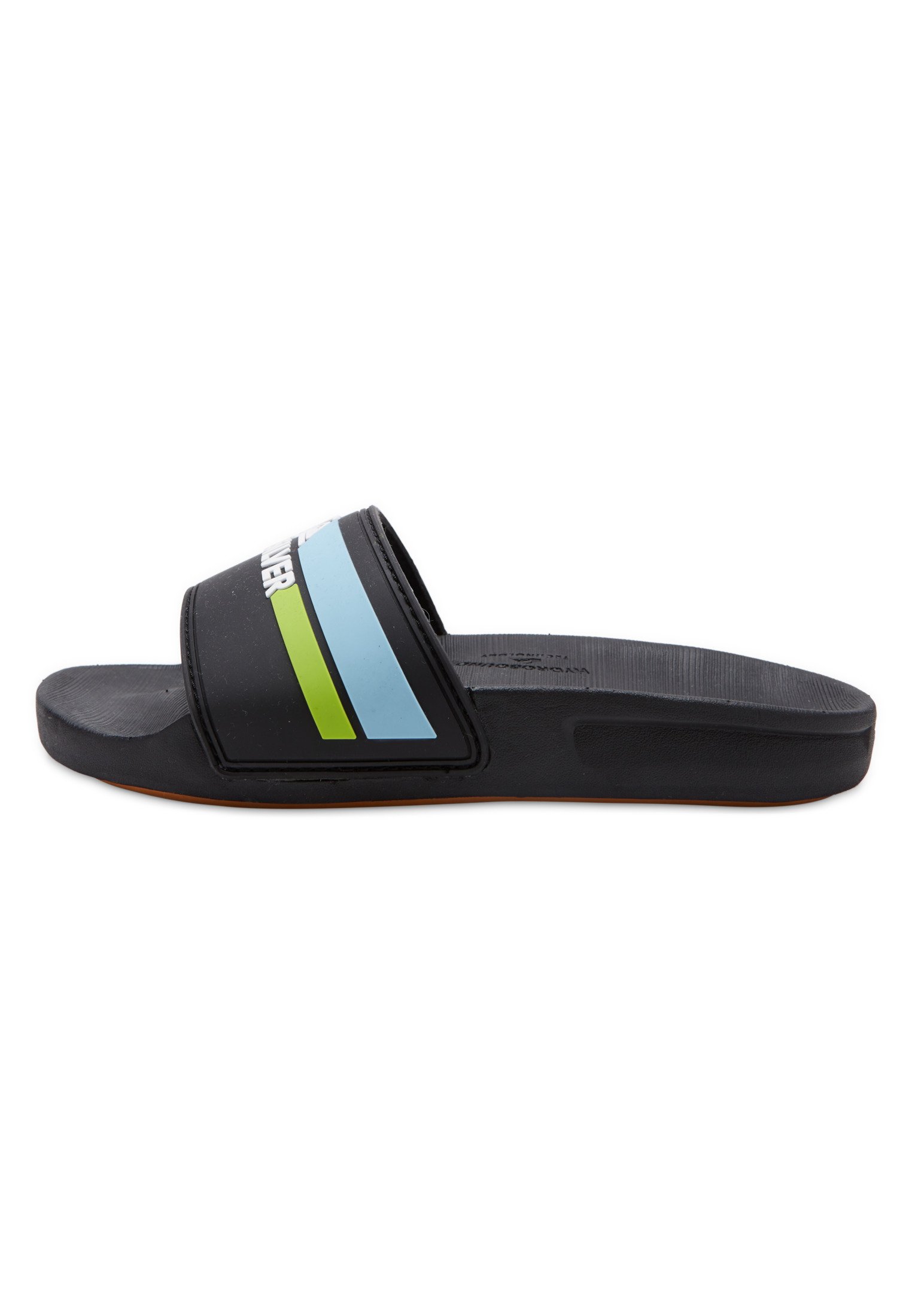 DC Shoes Chanclas de baño - black/red print/negro metalizado - Zalando.es