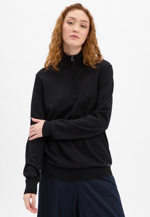 DARIO - Strickpullover - schwarz