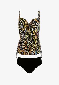 Wybrany, zwierzęcy wzór tankini na duży biust
