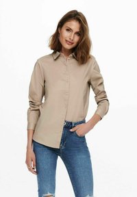 JDY L/S  - Overhemdblouse - simply taupe