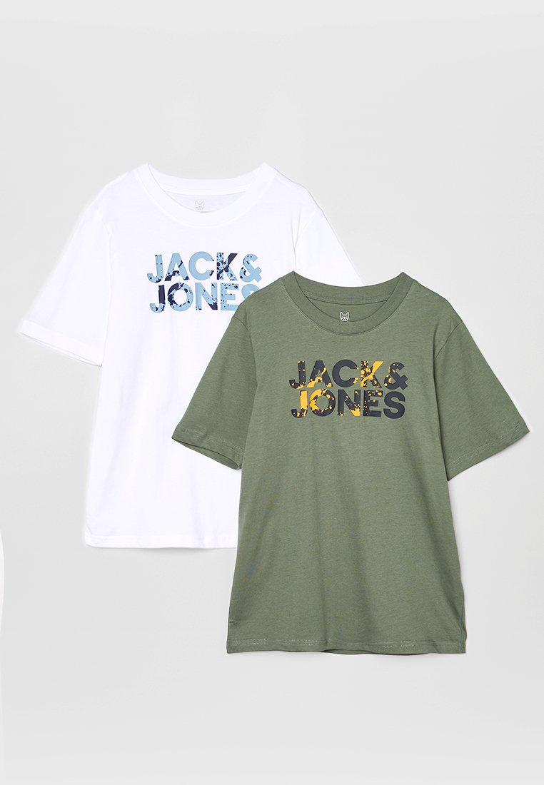 Jack & Jones Junior T-shirt print groen Jack & Jones Junior T-shirt print groen