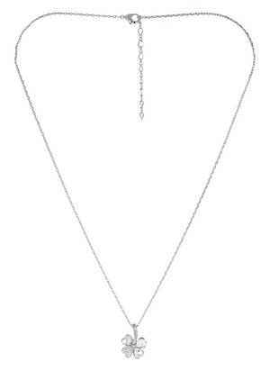 FOUR LEAF - CRISTAL - Hanger - argenté couleur / cristal