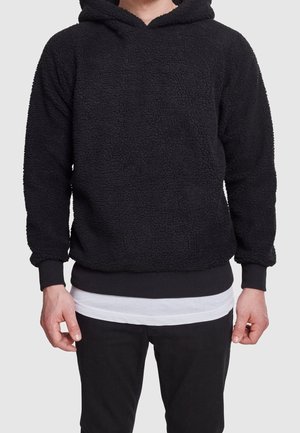 Fleecetröja - black