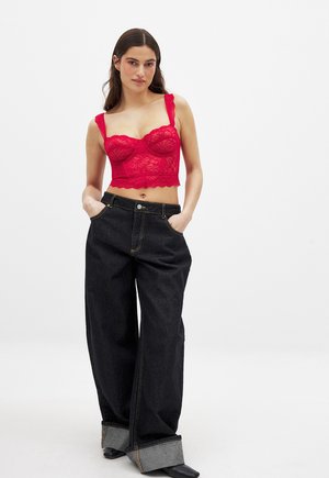 NA-KD Korsetas - red