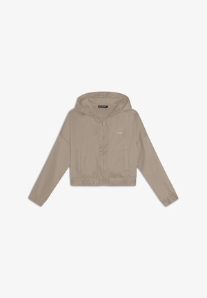 Freddy CORTA CON CAPPUCCIO E IN EFFETTO - Chaqueta de entrenamiento - irish cream