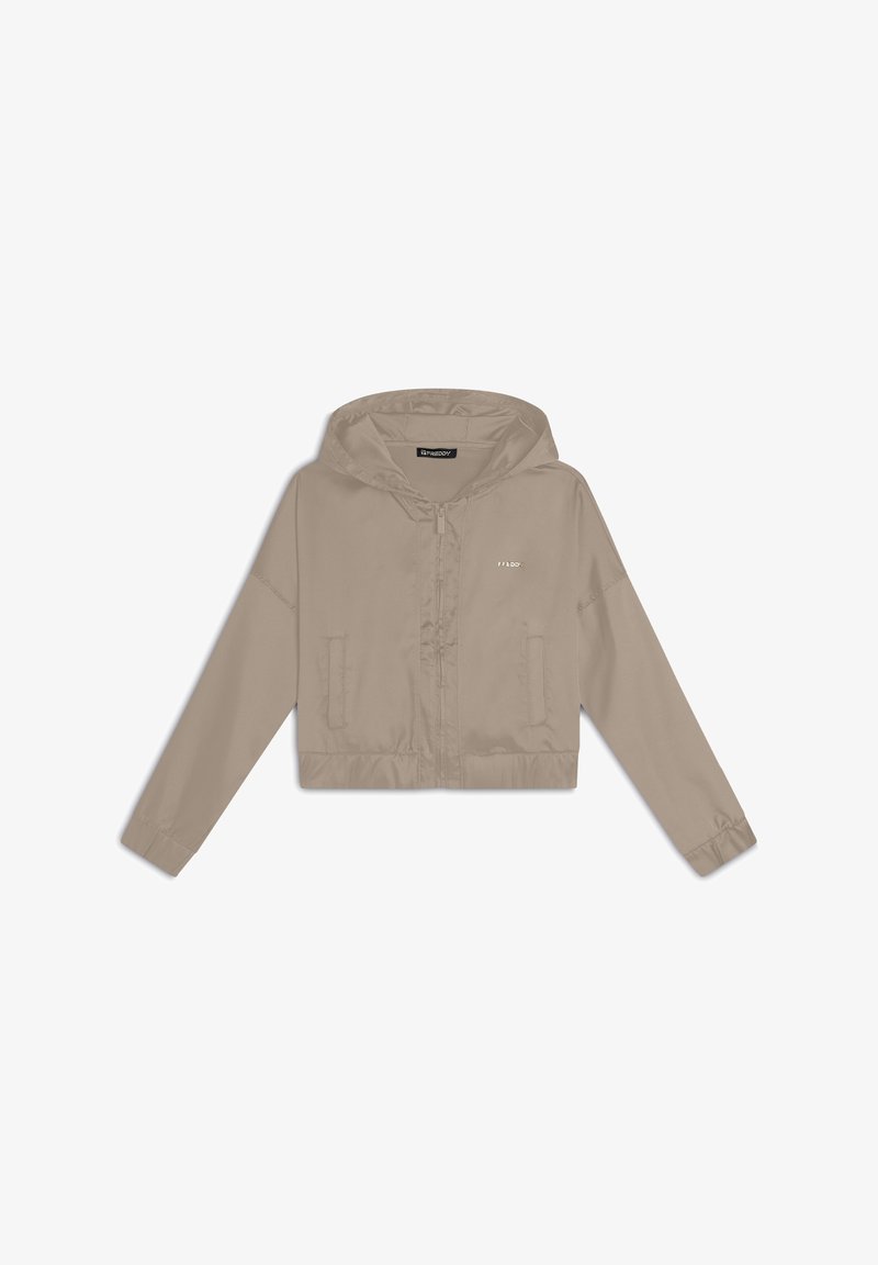 Freddy CORTA CON CAPPUCCIO E IN EFFETTO - Giacca sportiva - irish cream