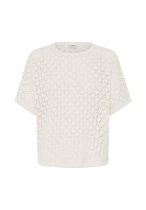 Fransa, FRSINJA PU 6 - T-shirts print - whisper white