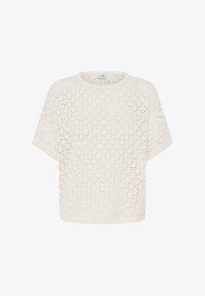 Fransa, FRSINJA PU 6 - T-shirts print - whisper white